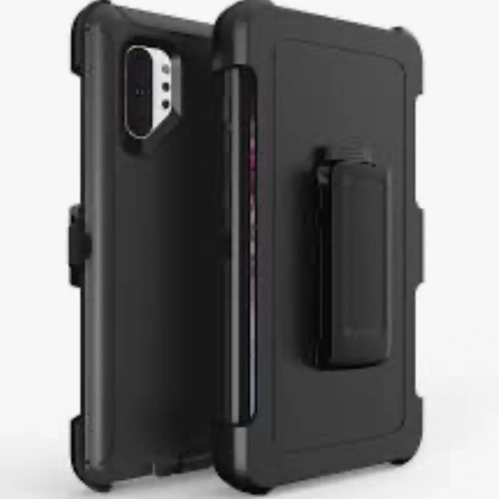 🆕 Bisbkrar Defender Case For Samsung Galaxy Note 10 Black